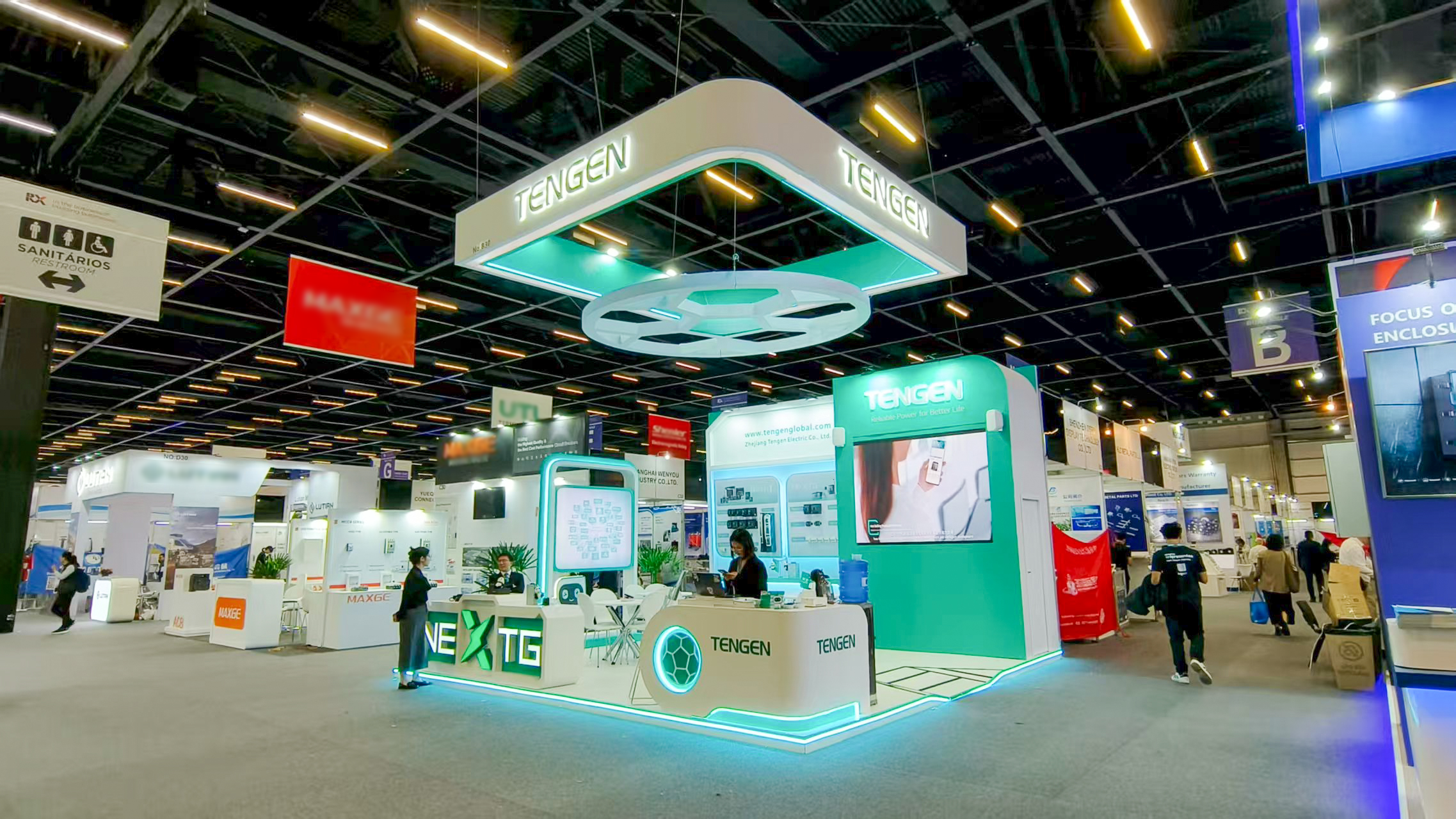 闪耀拉美丨ag尊龙亮相FIEE巴西国际电力展